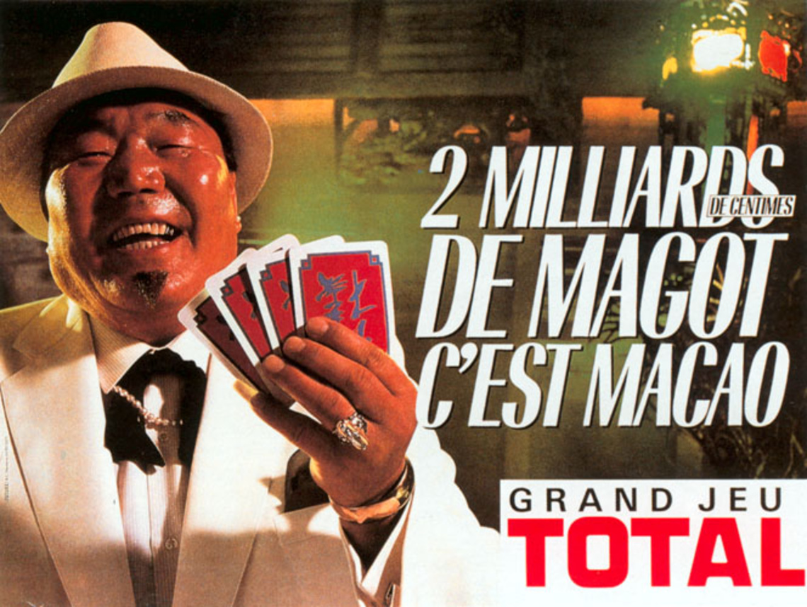 Two billion centimes in the jackpot, that´s Macao.