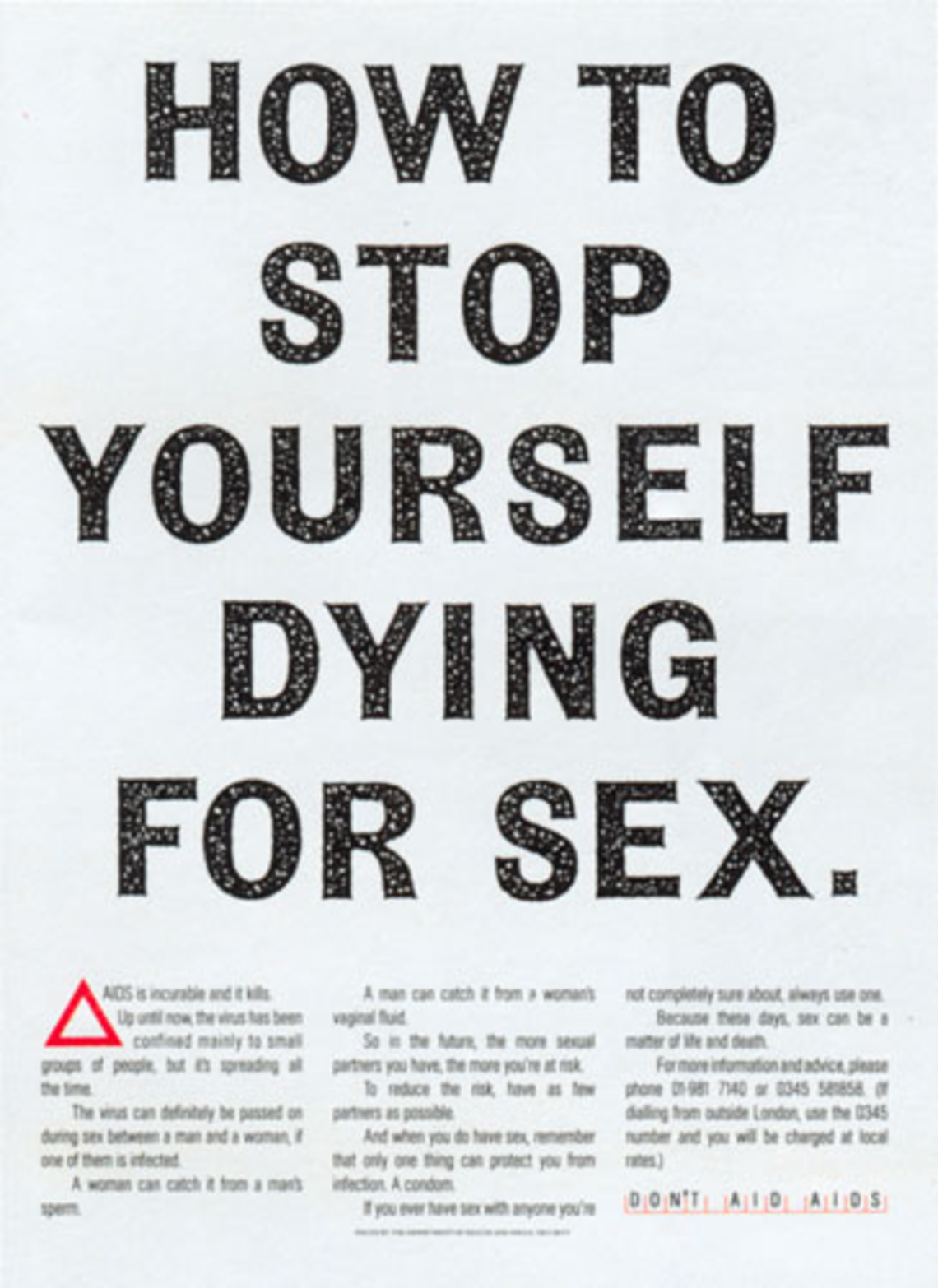 Don´t Aid Aids