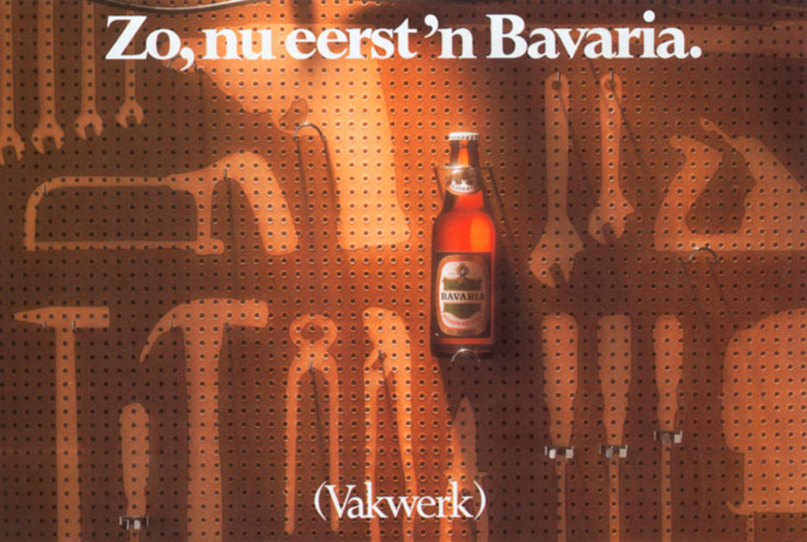 And now ... a Bavaria. (Expert work.)