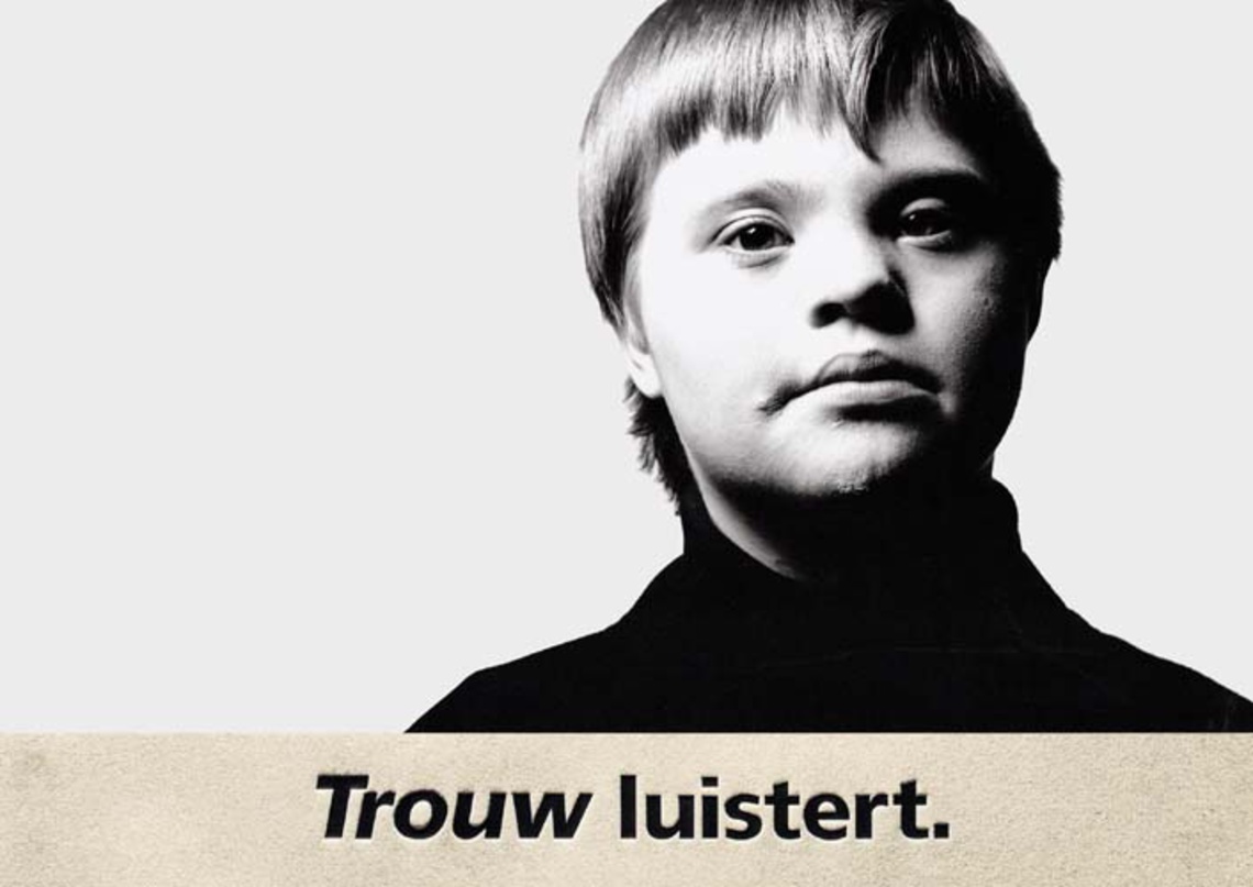 Trouw listens. (Trouw is a Dutch newspaper whose roots go back to the time of the resistance against the German occupation.)