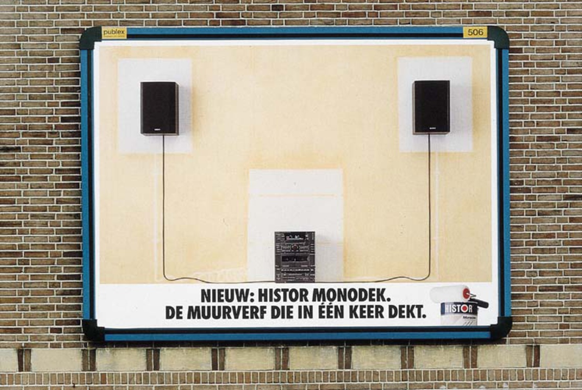 New: Histor Monodek. The wall paint that covers in one coat.