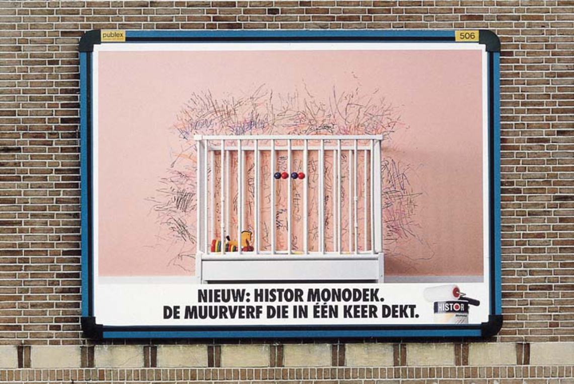 New: Histor Monodek. The wall paint that covers in one coat.