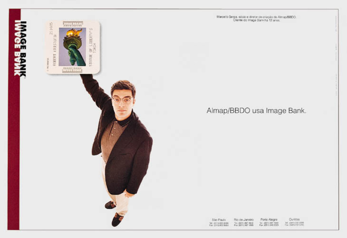 Almap/BBDO usa Image Bank.