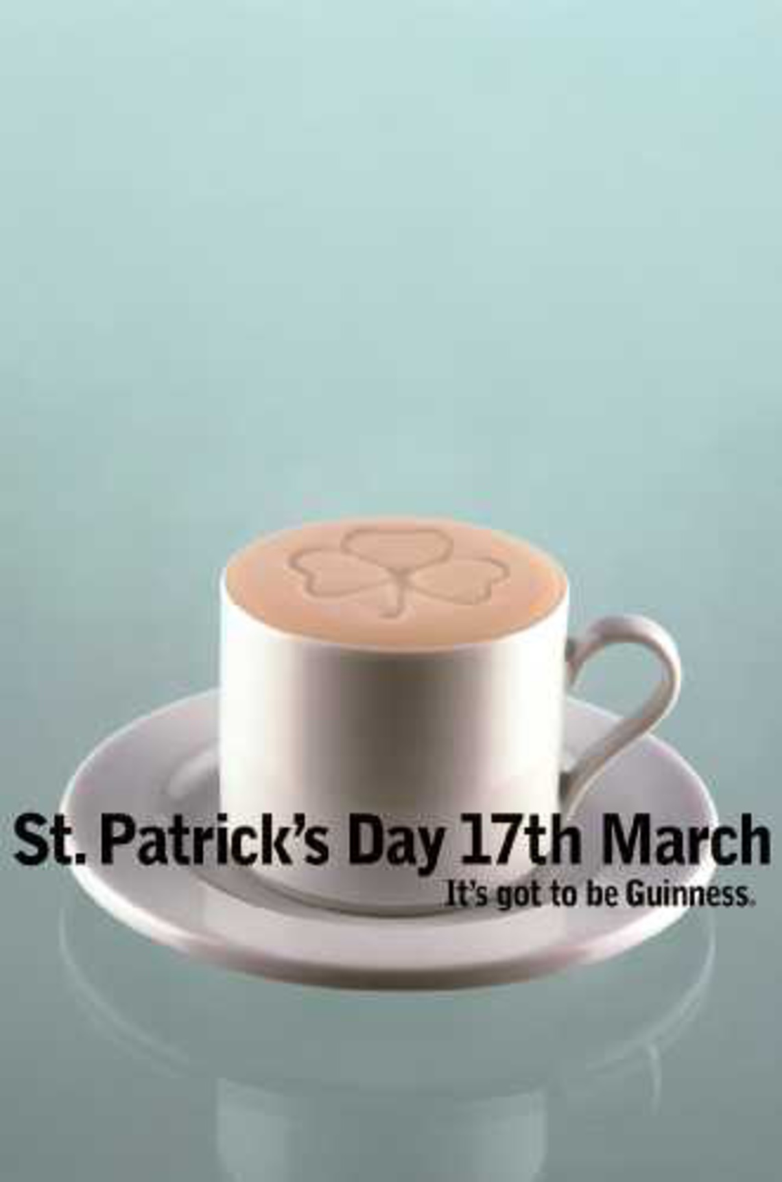 St. Patrick´s Day 17th March. It´s got to be Guinness.