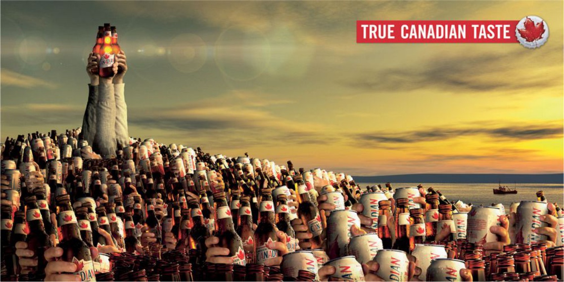 Campaign for Molson Canadian beer.