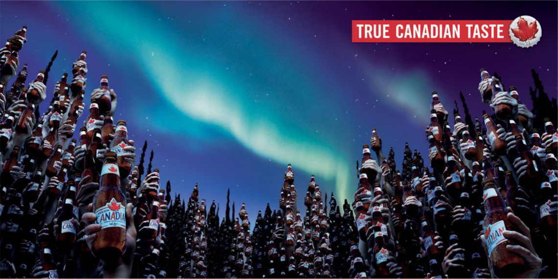 Campaign for Molson Canadian beer.