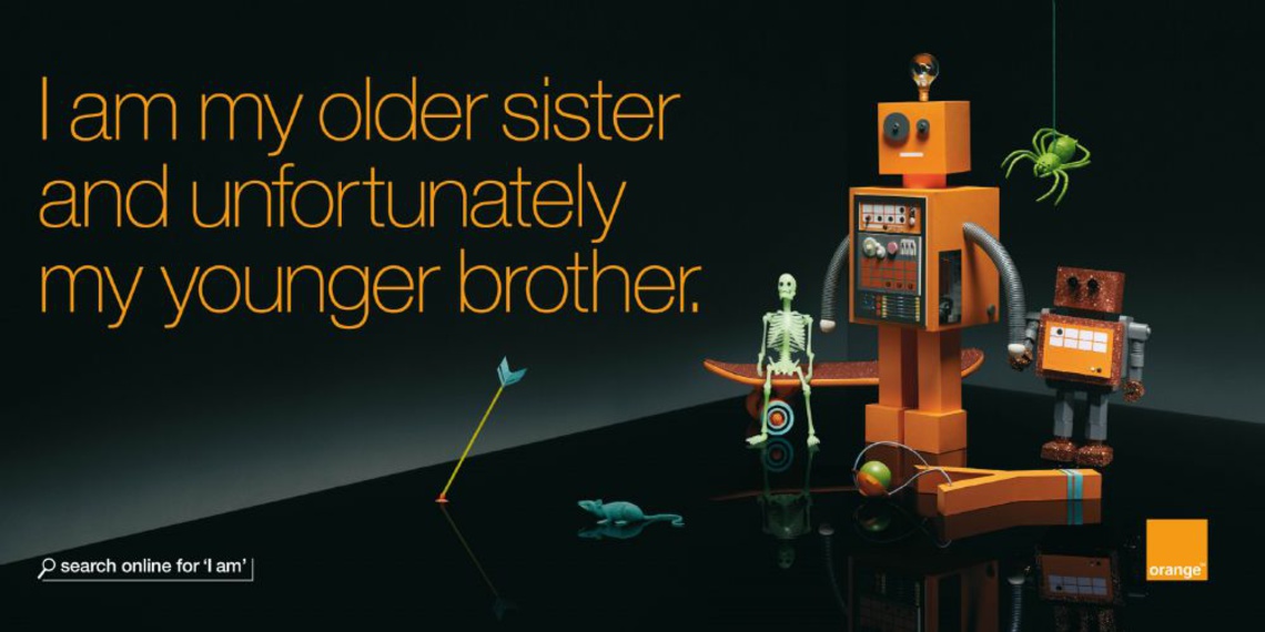 Campaign for Orange, a telecommunication operator providing fixed, mobile and internet services. (Entitled “I am,” the campaign
explores the interactions, relationships and people that make us who we are.)