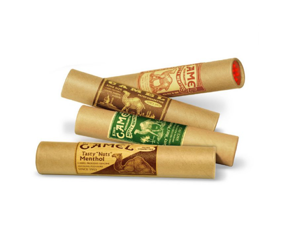 Packaging for Camel brand matches.