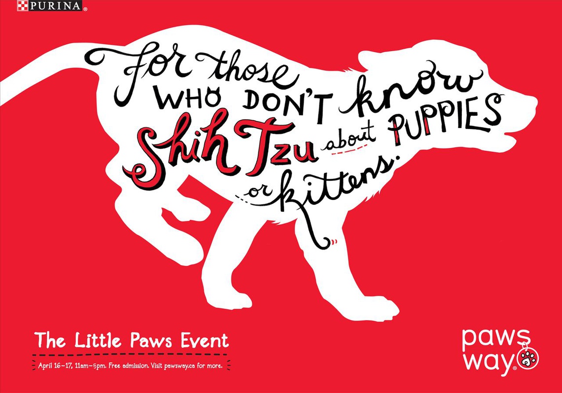 Campaign for pet-related events sponsored by the Purina petfood company.