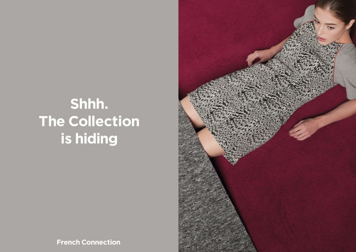 Campaign for the fashion retailer French Connection.