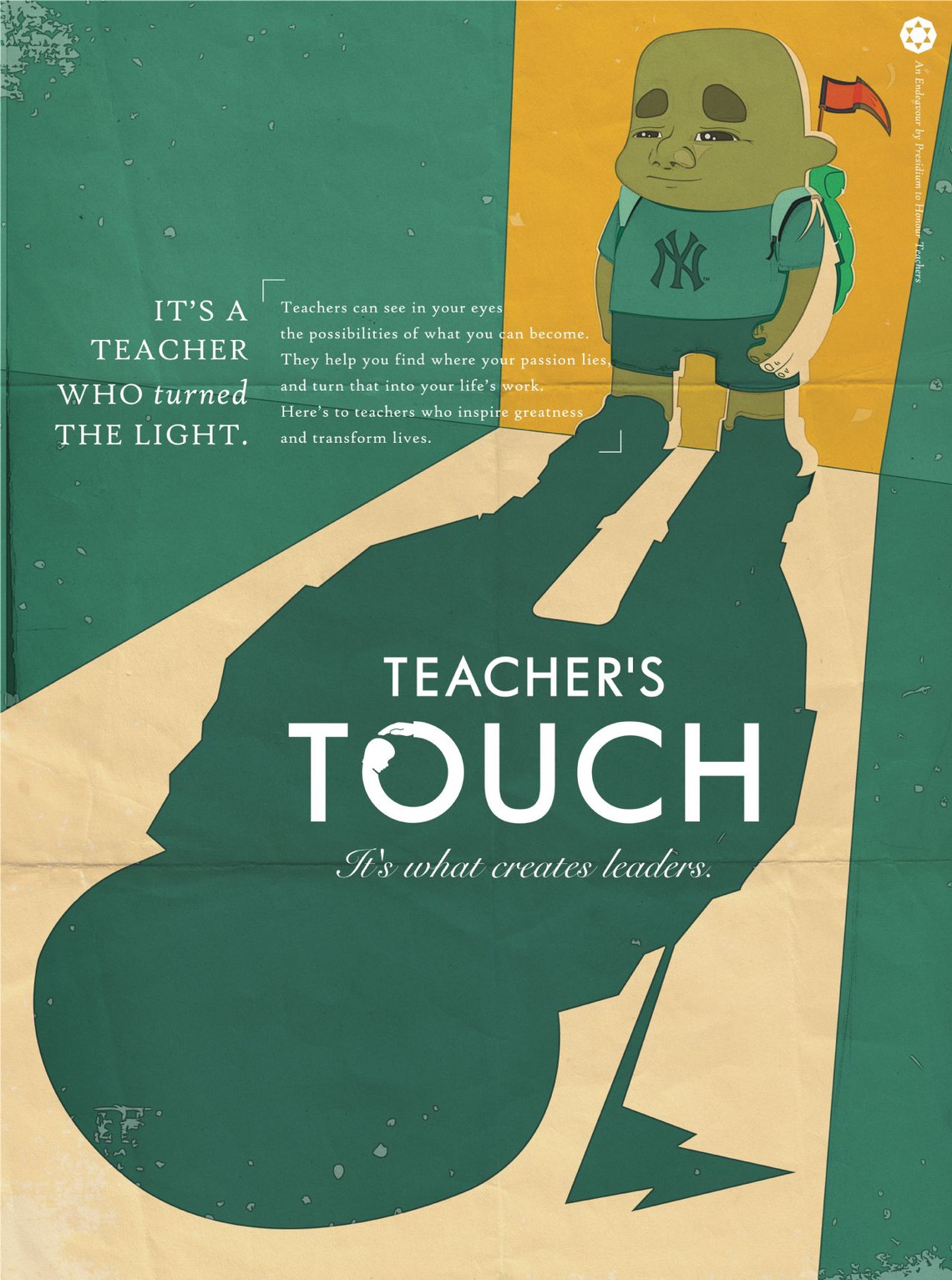 Campaign for Teacher’s Touch, an initiative by Presidium School in New Delhi designed to honor teachers.