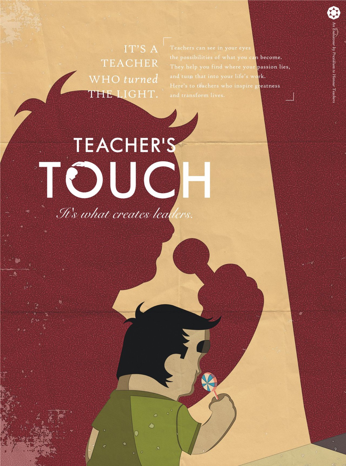 Campaign for Teacher’s Touch, an initiative by Presidium School in New Delhi designed to honor teachers.