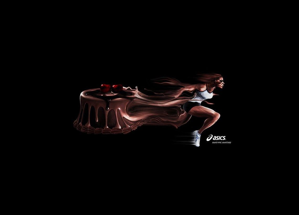 <p>(Tagline: Asics. Sound mind. Sound body.) Campaign for Asics brand athletic footwear. #Sports22</p>