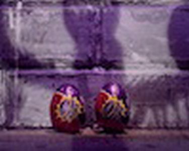 Cadbury Screme Eggs: "Cornered" [00:47]# In this spots, the delicious chocolate eggs from Cadbury are attacked by creepy Halloween versions of their own kind. Pay-off: Cadbury Screme Eggs. Get them while you last.