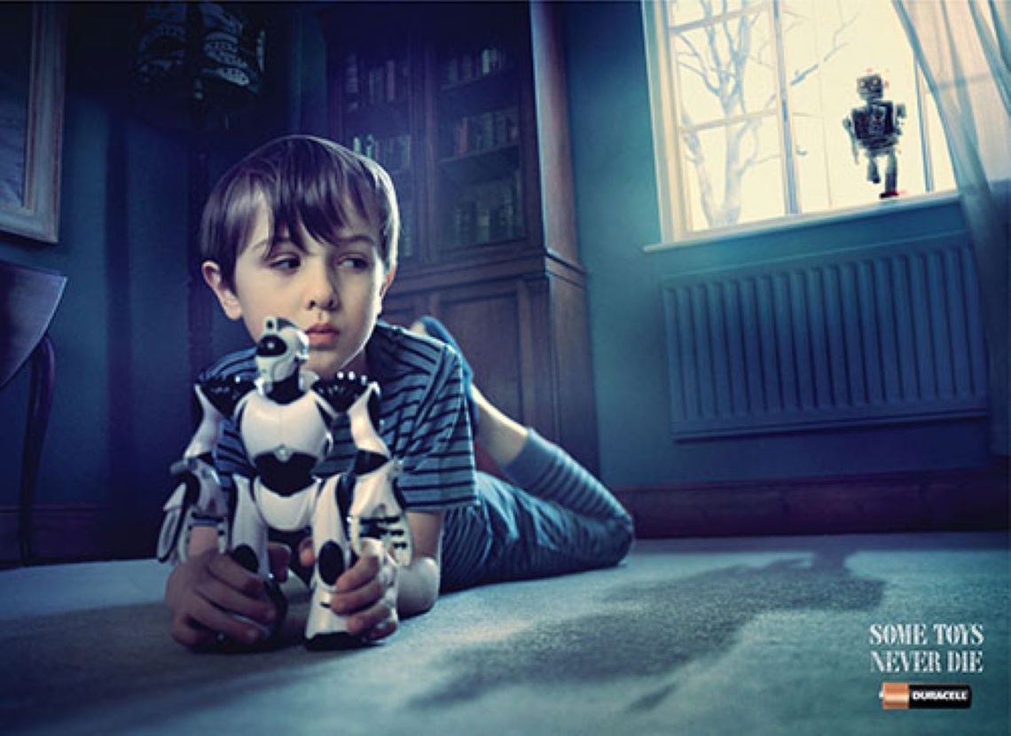 Campaign for Duracell brand batteries.