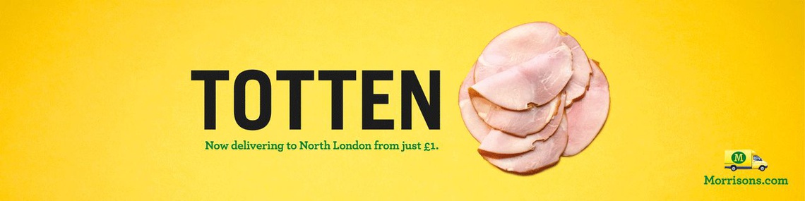 Campaign for a new and extended delivery service
available from supermarket chain Morrisons.