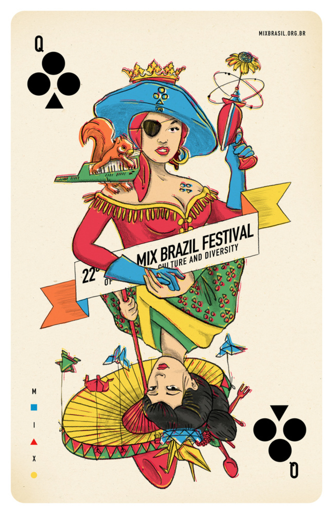 Campaign for Mix Brasil, a festival staged by
one of Brazil’s biggest LGBT organizations.