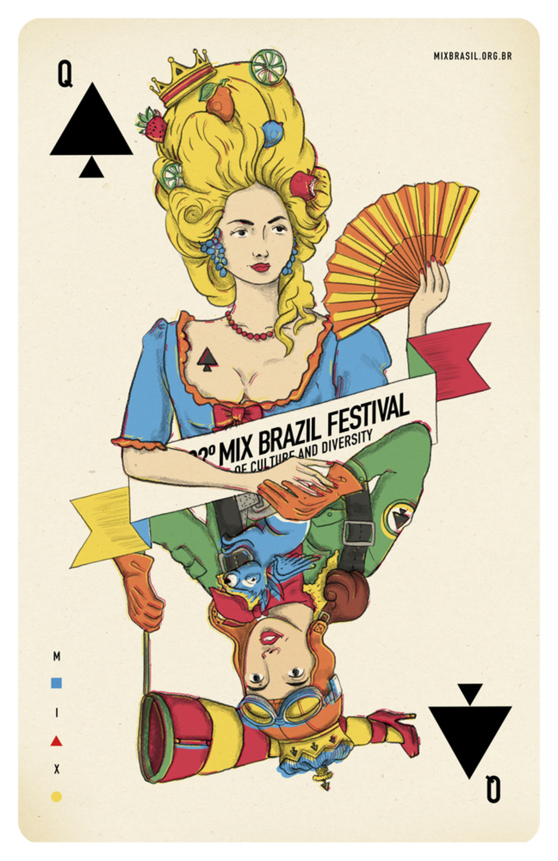 Campaign for Mix Brasil, a festival staged by
one of Brazil’s biggest LGBT organizations.