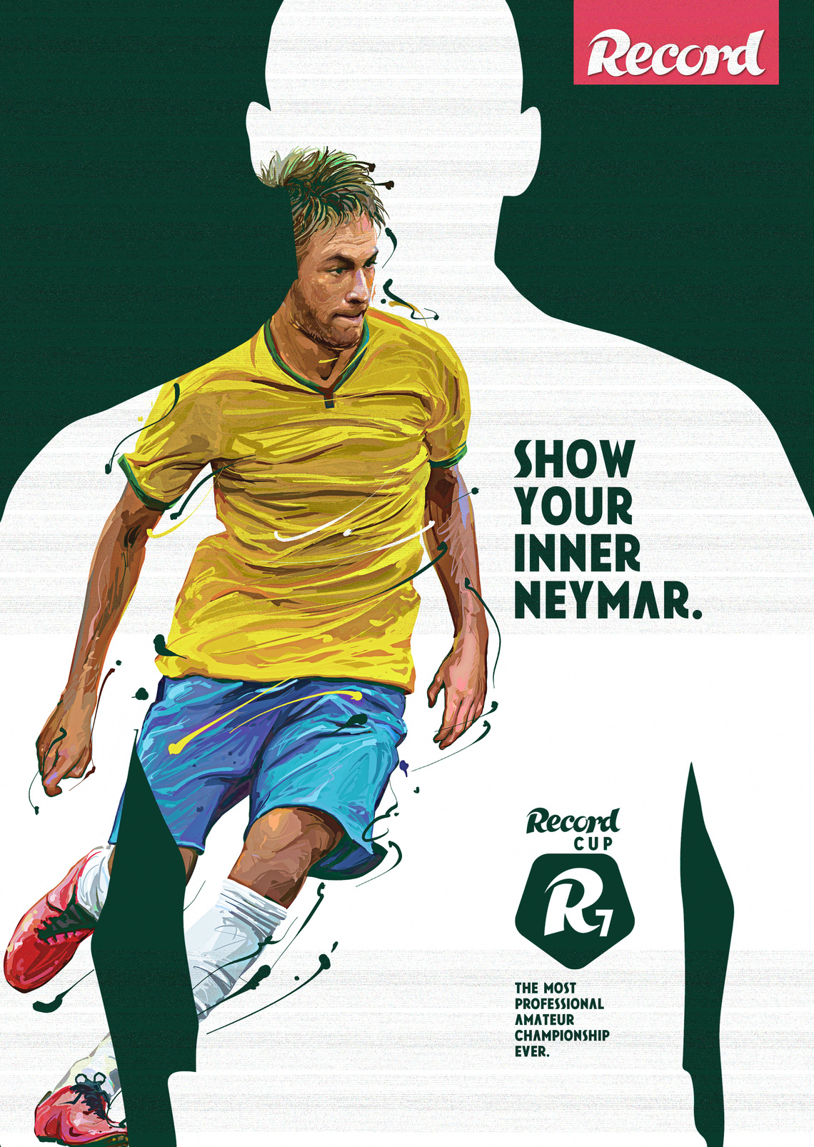 The most professional amateur championship ever.
Campaign promoting a football tournament for amateur teams organized by Portuguese sports daily Record.