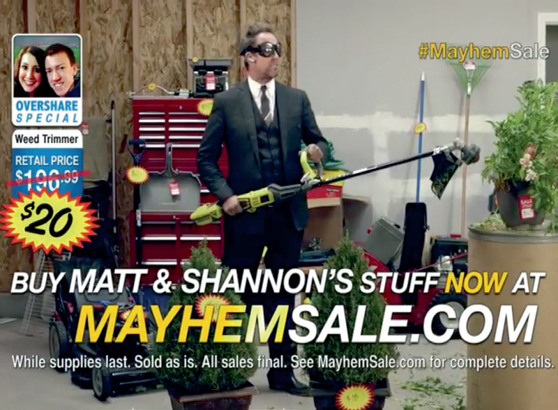 Allstate Mayhem Sale