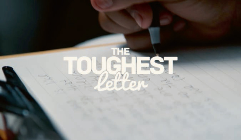 The Toughest Letter