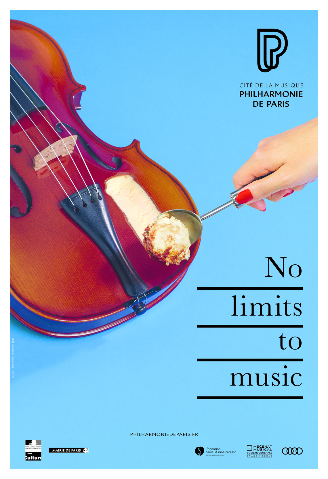 Campaign for the Philharmonie de Paris, which hosts the Orchestra of Paris and symphonies from around the world, as well as musicians of all backgrounds, providing a plethora of musical discoveries.