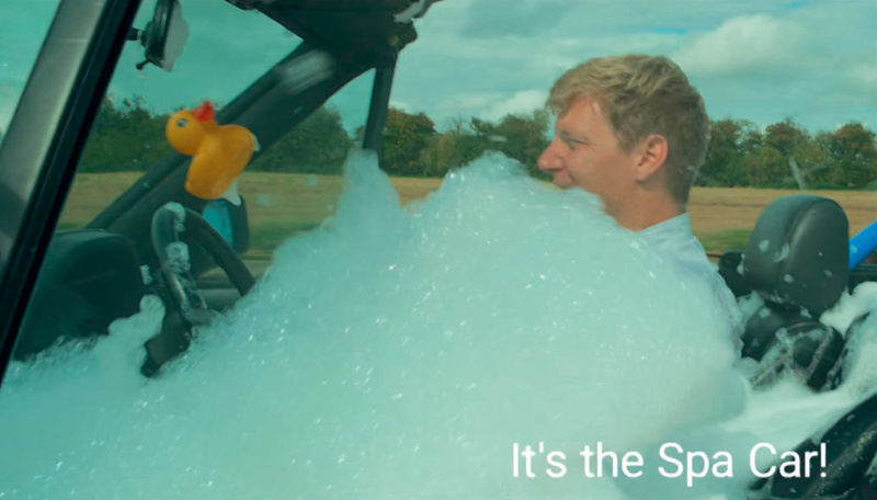 How To Turn Your Car Into A Spa Car With Colin Furze