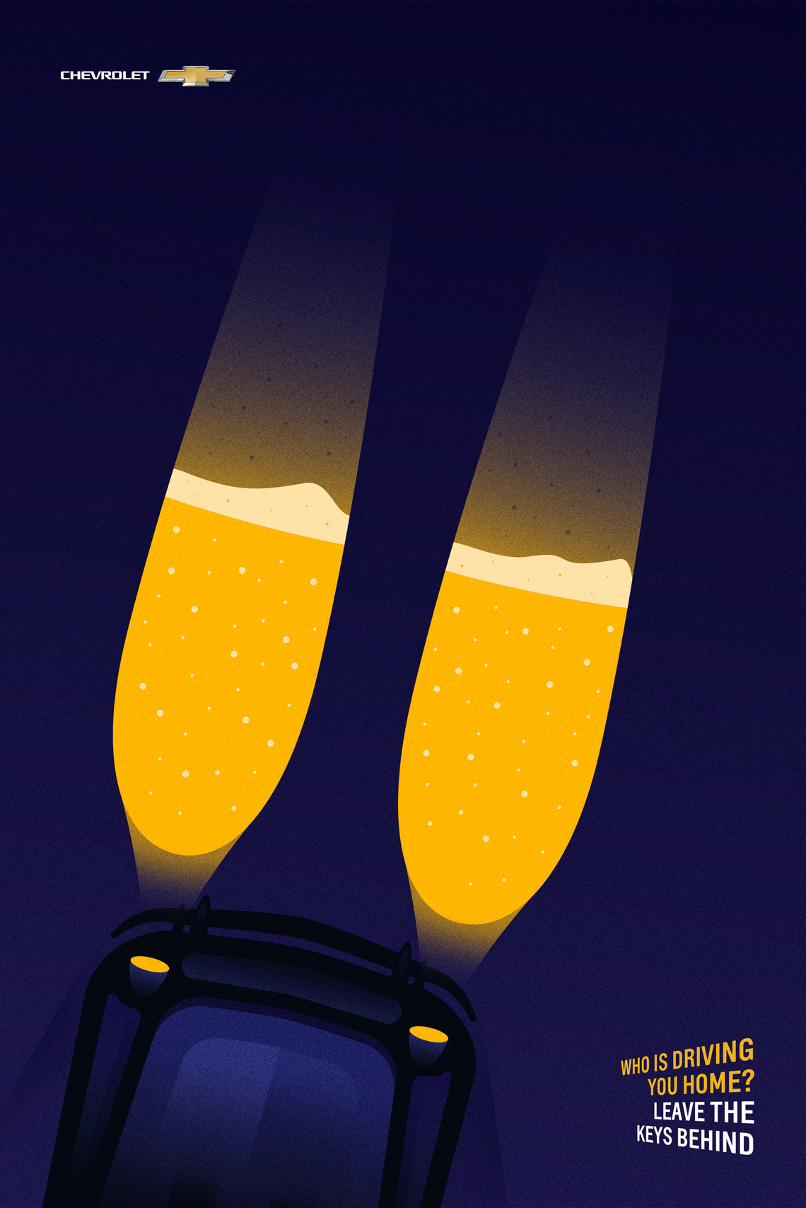 Campaign by Chevrolet designed to raise awareness of drink-driving.