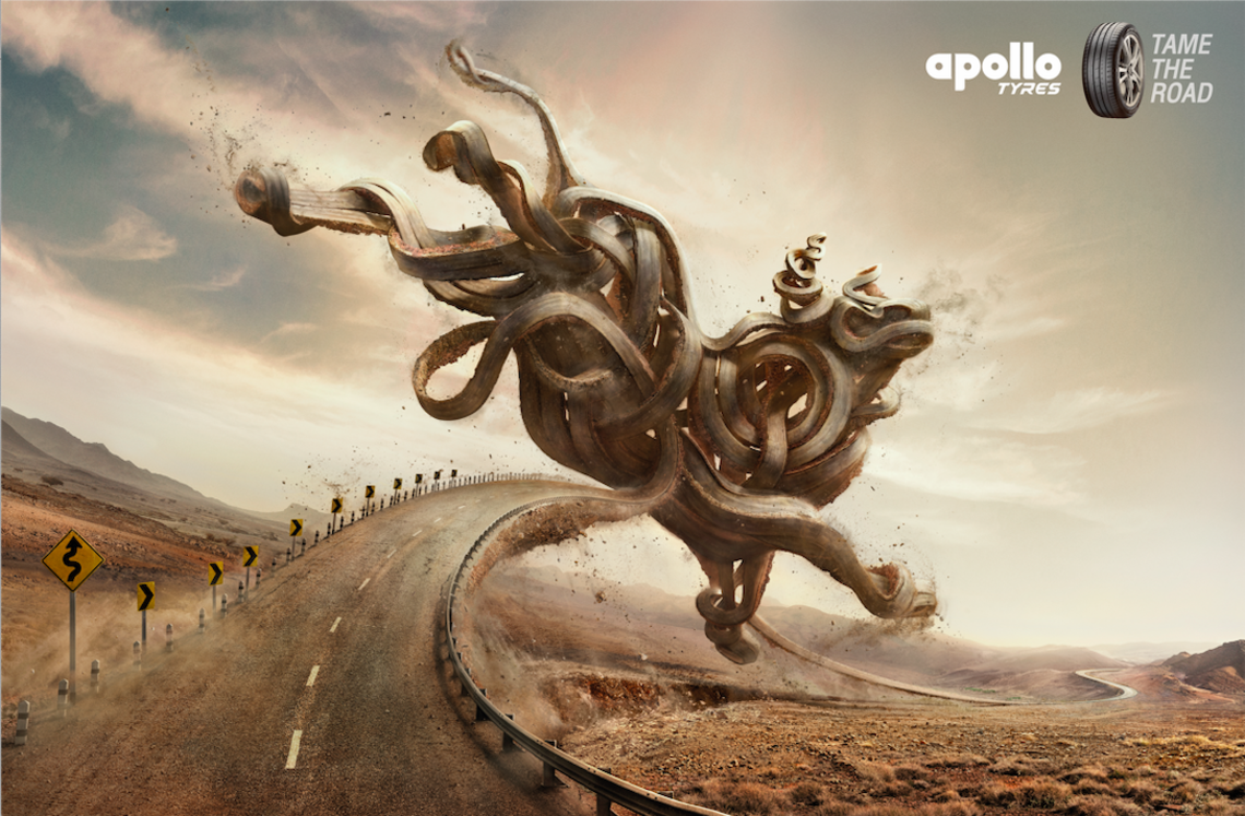 Apollo Tyres. Tame the road.