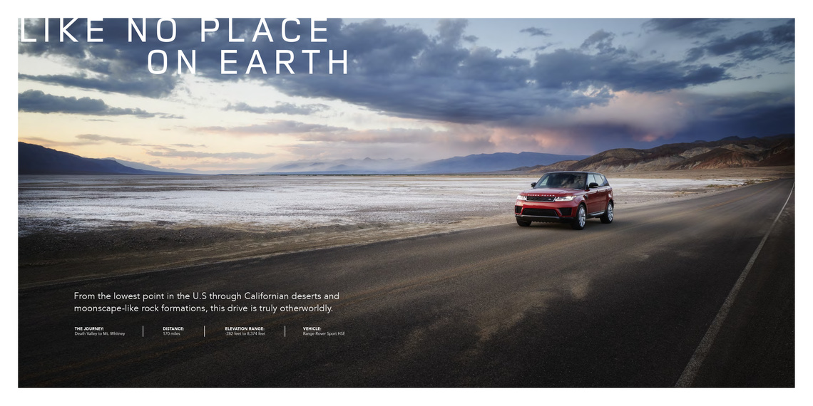 Campaign for Land Rover USA.