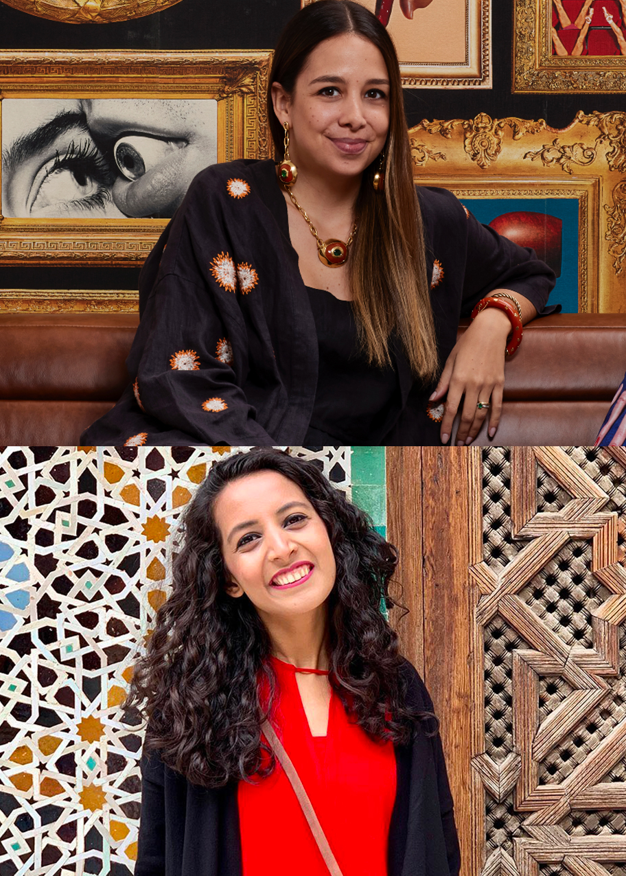 Bianca Guimaraes and Fatima Ansari