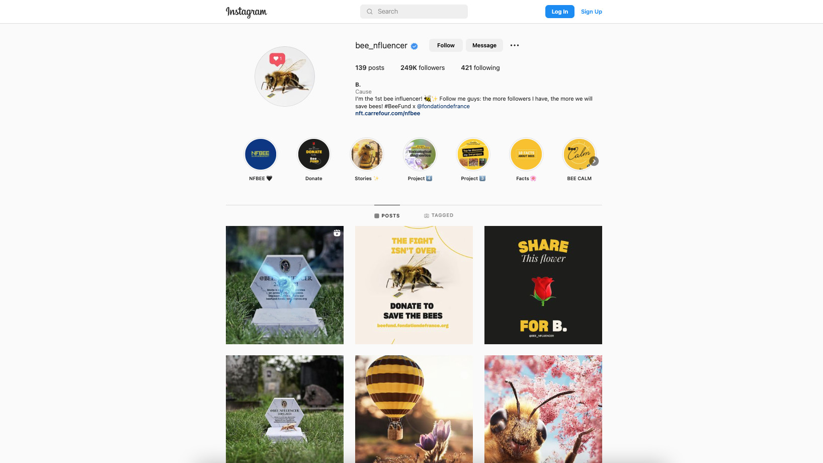 Fondation de France – Bee Influencer