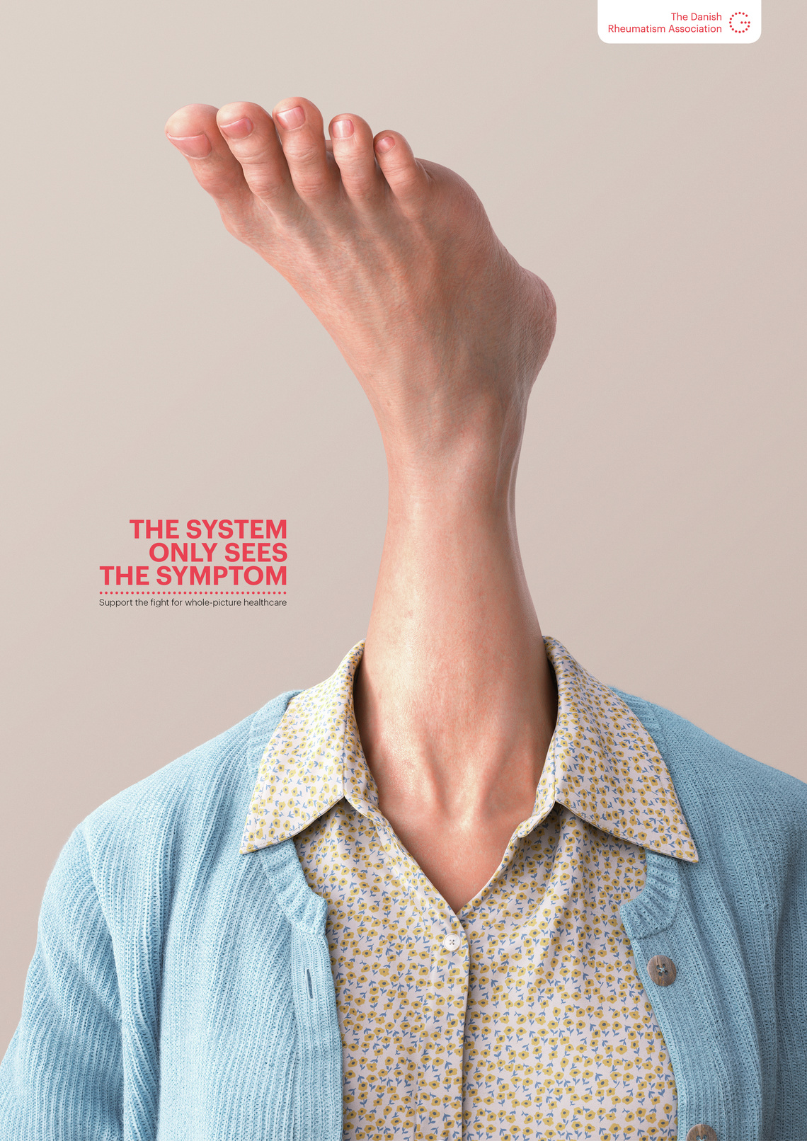 Campaign for the Danish Rheumatism Association.