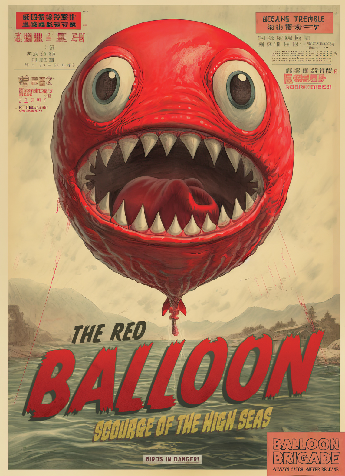 Balloons are the number one killer of seabirds worldwide. Their impact on dolphins, whales, and turtles is also heartbreaking. The tagline “Always catch. Never release.” encourages people to practice new behaviors so that we can celebrate in ways that are safer for the marine life we all love